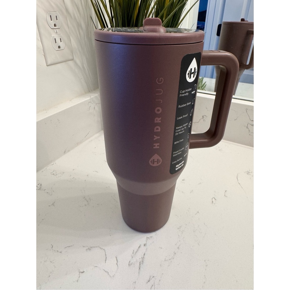 HydroJug 40oz Traveler Tumbler in Brown
